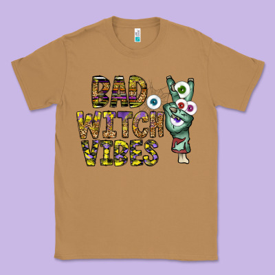 Bad Witch Vibes Classic Tee Designed By Cowhidedigitalart