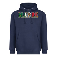 Navy mexican flag madre Heavyweight Hoodie - Jasminsmagicworld