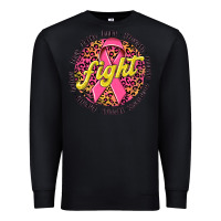Black fight breast cancer Premium Sweatshirt - NancyCooperArtShop