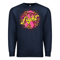 Navy fight breast cancer Premium Sweatshirt - NancyCooperArtShop