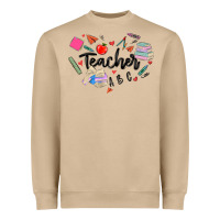 Mushroom teacher heart Heavyweight Sweatshirt - MaliasSmallBusiness
