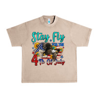 French Oak stay fly for the 4 th of july Urban Heavy Tee - Zillion Design Studio