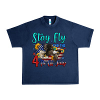 Navy stay fly for the 4 th of july Urban Heavy Tee - Zillion Design Studio