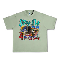 Oil Green stay fly for the 4 th of july Urban Heavy Tee - Zillion Design Studio