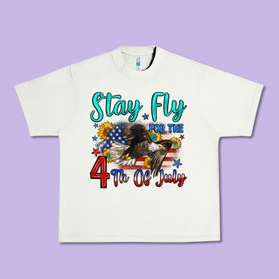 Stay Fly For The 4 Th Of July Urban Heavy Tee Designed By Zillion Design Studio
