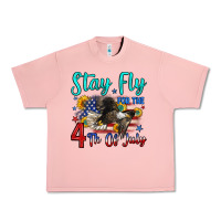 Salmon stay fly for the 4 th of july Urban Heavy Tee - Zillion Design Studio