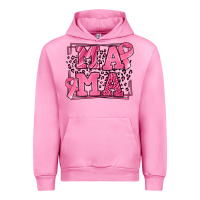 Fuchsia Pink Breast Cancer Awareness mama Urban Hoodie - LillyAllenDesigns