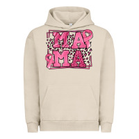 Pigment French Oak Breast Cancer Awareness mama Urban Hoodie - LillyAllenDesigns