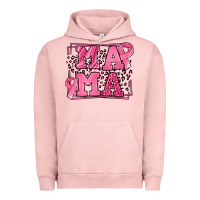 Pigment Salmon Breast Cancer Awareness mama Urban Hoodie - LillyAllenDesigns