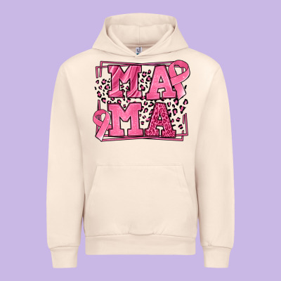 Breast Cancer Awareness Mama Urban Hoodie Designed By Lillyallendesigns
