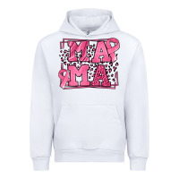 White Breast Cancer Awareness mama Urban Hoodie - LillyAllenDesigns