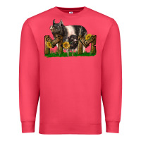 Cardinal Western Mom With Hampshire Pig And Baby Pig Premium Sweatshirt - LillyAllenDesigns