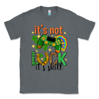 Charcoal Heather its not luck its skill st. patricks day Classic Tee - Neo Western