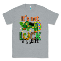 Heather Grey its not luck its skill st. patricks day Classic Tee - Neo Western