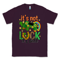 Plum its not luck its skill st. patricks day Classic Tee - Neo Western