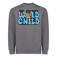 Storm wild child blue skeleton Heavyweight Sweatshirt - MaliasSmallBusiness