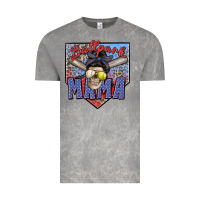 Cloud Rock ballpark mama Vintage Tee - Zillion Design Studio