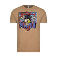 Vintage Coffee ballpark mama Vintage Tee - Zillion Design Studio
