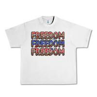 Lunar Rock freedom freedom freedom Urban Heavy Tee - Zillion Design Studio