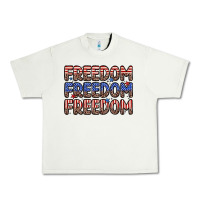 Pistachio freedom freedom freedom Urban Heavy Tee - Zillion Design Studio