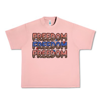 Salmon freedom freedom freedom Urban Heavy Tee - Zillion Design Studio