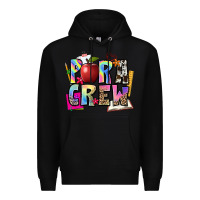 Black para crew Premium Hoodie - NancyCooperArtShop