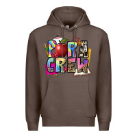Coffee para crew Premium Hoodie - NancyCooperArtShop