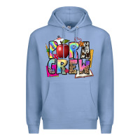 Colony Blue para crew Premium Hoodie - NancyCooperArtShop
