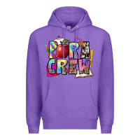 Purple para crew Premium Hoodie - NancyCooperArtShop