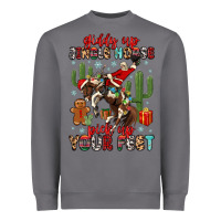 Storm giddy up jingle horse pick up your feet Heavyweight Sweatshirt - MaliasSmallBusiness