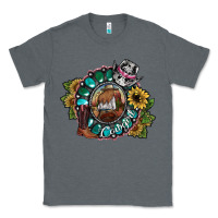 Charcoal Heather cowgirl Classic Tee - SublimationCraftShop