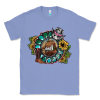 Colony Blue cowgirl Classic Tee - SublimationCraftShop