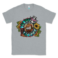Heather Grey cowgirl Classic Tee - SublimationCraftShop
