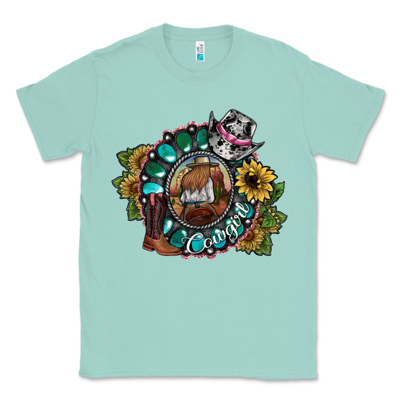 Cowgirl Classic Tee by SublimationCraftShop | Teevron