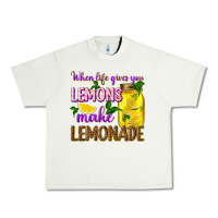 Pistachio when life gives you lemons make lemonade Urban Heavy Tee - texasbilliewilder