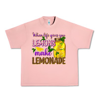Salmon when life gives you lemons make lemonade Urban Heavy Tee - texasbilliewilder