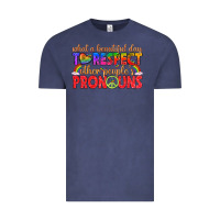 Vintage Denim what a beautiful day to respect other peoples pron Vintage Tee - texasbilliewilder