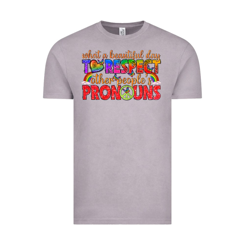 What A Beautiful Day To Respect Other Peoples Pron Vintage Tee by texasbilliewilder | Teevron