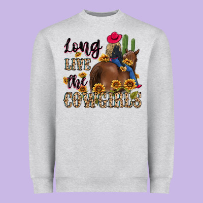 Heavyweight Sweatshirt long live the cowgirls