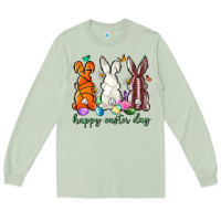 Matcha happy easter day with sports Long Sleeve Tee - Neo Western