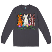 Smoke happy easter day with sports Long Sleeve Tee - Neo Western