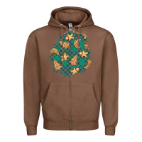 Chestnut christmas gingerbread cookies patch Zipper Hoodie - BundleAndBundleShop