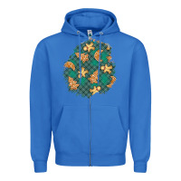 True Royal christmas gingerbread cookies patch Zipper Hoodie - BundleAndBundleShop