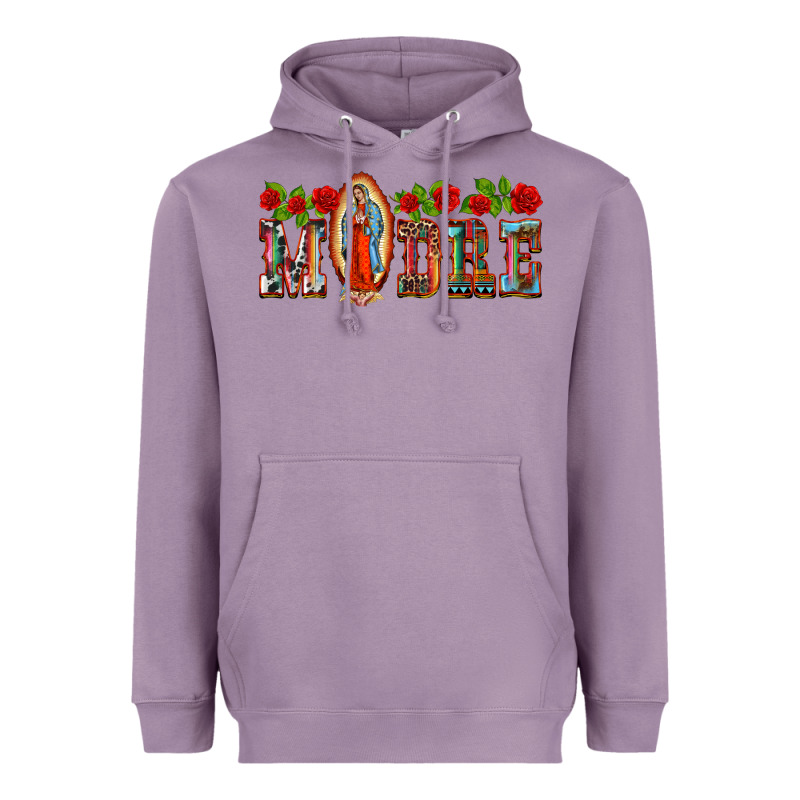 Madre Lady Of Guadelupe Heavyweight Hoodie by BarkalooDesign | Teevron