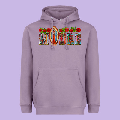 Madre Lady Of Guadelupe Heavyweight Hoodie Designed By Barkaloodesign