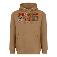 Toasted Coconut madre lady of guadelupe Heavyweight Hoodie - BarkalooDesign