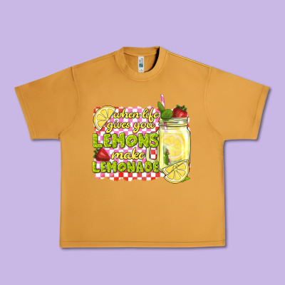 When Life Gives You Lemons Make Lemonade Urban Heavy Tee Designed By Texasbilliewilder