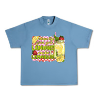 Pebble Blue when life gives you lemons make lemonade Urban Heavy Tee - texasbilliewilder