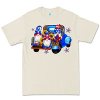 Bone american flag gnomes truck sunflowers star leopard Premium Tee - Artiststas