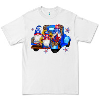 White american flag gnomes truck sunflowers star leopard Premium Tee - Artiststas